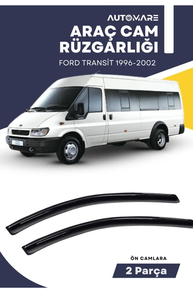 Kingstar FORD TRANSİT 1996-2002  uyumlu oto camlara özel ölçü cam rüzgarlığı rüzgarlık