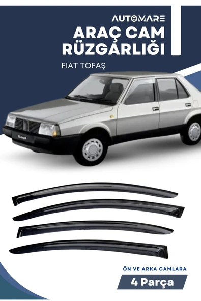 Kingstar FIAT TOFAŞ  uyumlu oto camlara özel ölçü cam rüzgarlığı rüzgarlık