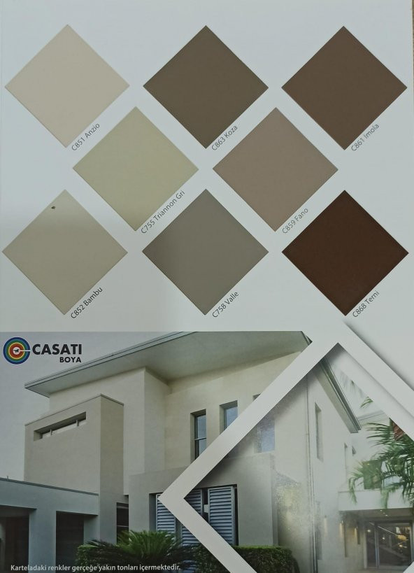 Casati Akrilik Dış Cephe Boyası 2,5 Lt - 5