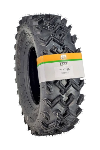 TDT TYRES ATV LASTİĞİ 21X7-10 TL (TUBELESS - DUBLEKS)