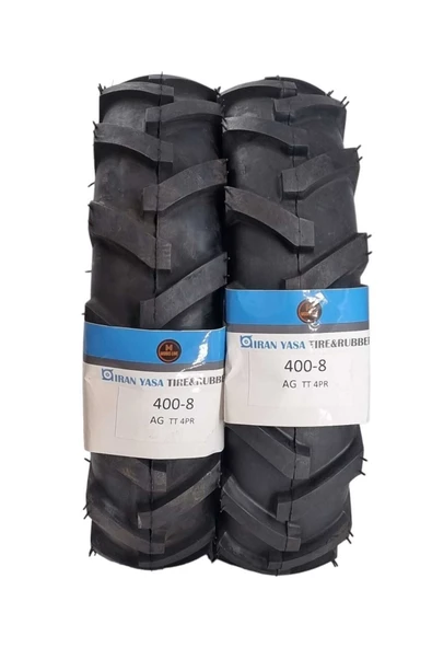 IRAN YASA TIRE&RUBBER 400-8  ÇAPA MAKİNESİ LASTİĞİ TRAKTÖR DESEN SET
