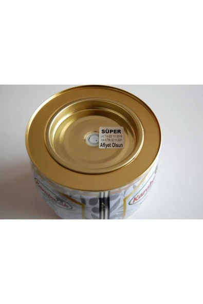 Karabacak Zeytin Karabacak Siyah Zeytin Süper Boy 2 Kğ Teneke Kutu - 4