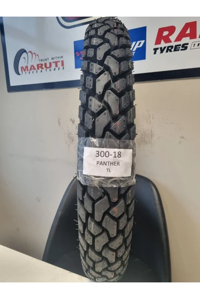MARUTİ TYRES 300-18 MOTOSİKLET LASTİĞİ TL (TUBELESS - DUBLEKS)
