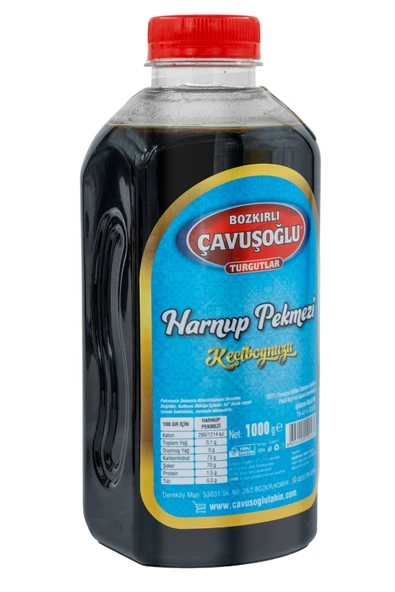 Bozkırlı Çavuşoğlu Harnup Keçiboynuzu Pekmezi 1000gr - Resim 3