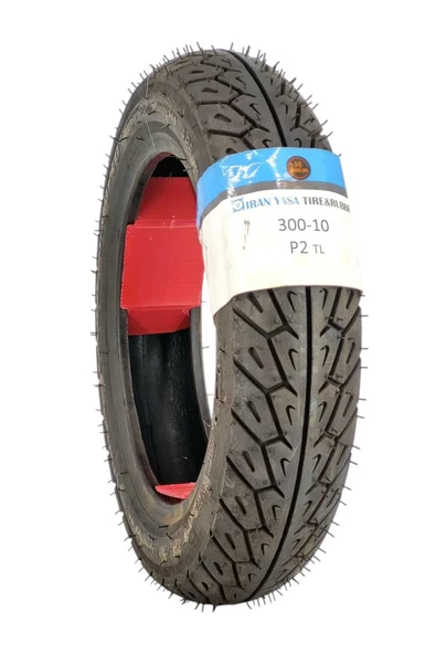 IRAN YASA TIRE&RUBBER Motosiklet Scooter Dış Lastiği 300-10 Tubeless Ön/arka