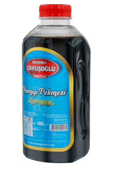 Bozkırlı Çavuşoğlu Harnup Keçiboynuzu Pekmezi 1000gr - Resim 4