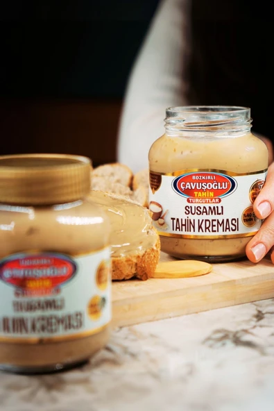 Bozkırlı Çavuşoğlu Çavuşoğlu Susamlı Tahin Kreması 330 gr x 6 Adet - 3