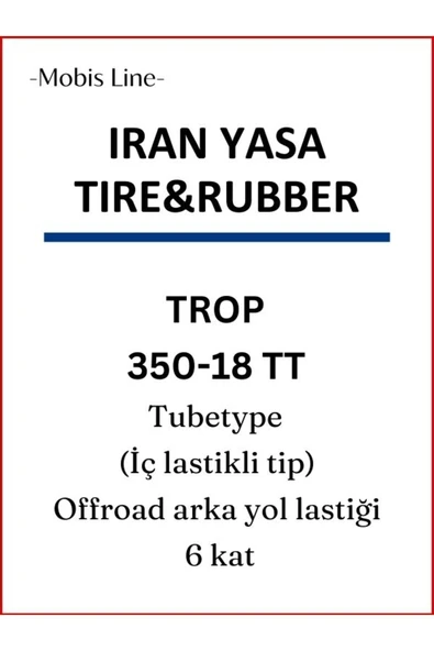 HERO SPORTS, FALCON CRAZY125, 350-18 TT Tubetype Lastik - 8