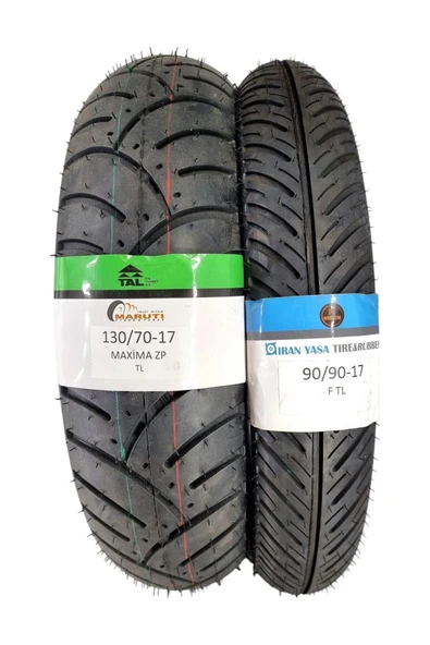 Mondıal Drift, TVS APACHE, ARORA, RKS, 130/70-17 TL Ve 90/90-17 TL Dubleks Lastik Set - 2