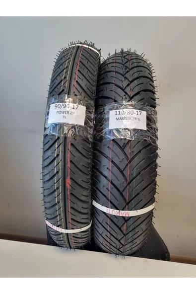 MARUTİ TYRES Rks Titanic 150 Ön Ve Arka Motosiklet Lastiği Takım 90/90-17 ,110/80-17 Maxima Zp