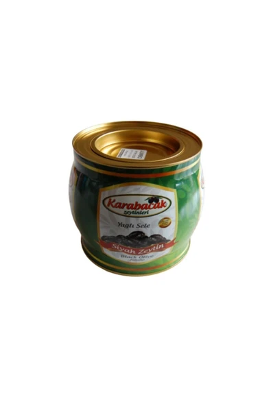 Karabacak Zeytin Karabacak Siyah Zeytin Jumbo Boy 2 Kğ Teneke - 6