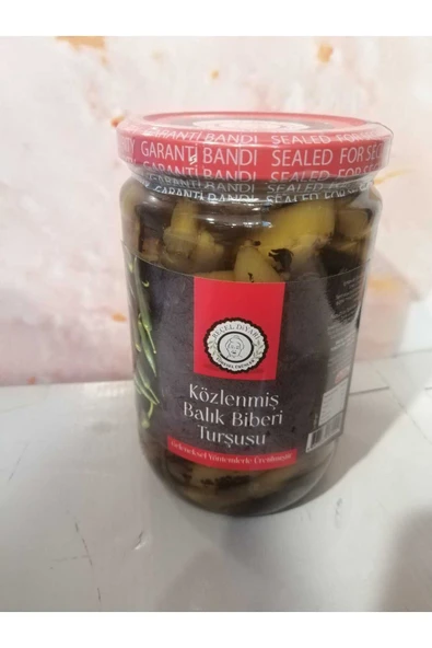 REÇEL DİYARİ Reçel Diyarı Köz Balık Biber Turşusu (680 g)