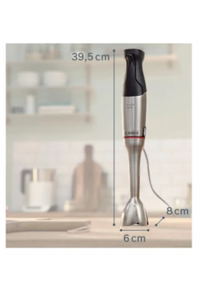 Bosch Serie 6, El Blenderı, Ergomaster, 1200 W, Paslanmaz Çelik