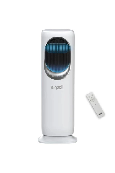AİRPOLL Airpoll HF02 Uzaktan Kumandalı Sıcak & Soğuk Su ve Buz Hazneli Dikey Vantilatör