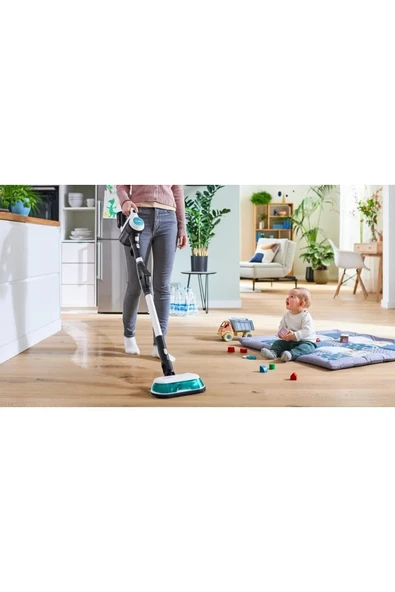 Bosch Unlimited 7 ProHygienic Aqua White I Şarjlı Dikey Süpürge I BCS71HYG1 - 3