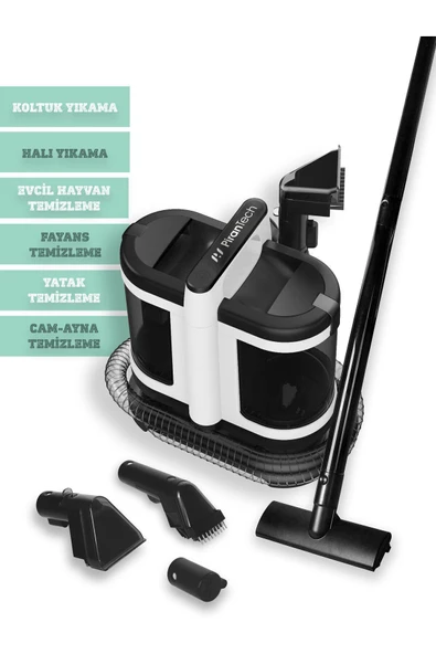 Pirantech V22C Koltuk ve Halı Yıkama Makinesi - Cam Temizleme Makinesi - Evcil Hayvan Temizleme Makinesi