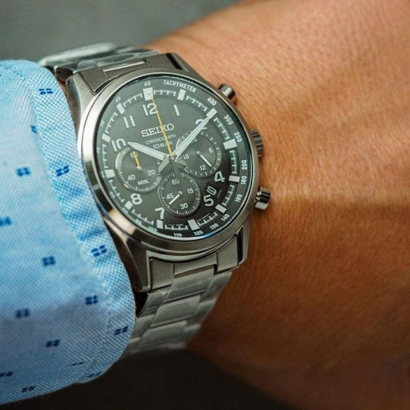 SEIKO SSB447P1 Erkek Kol Saati - 3