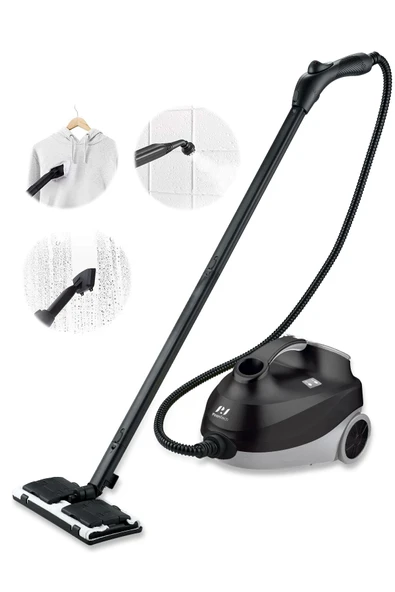 Pirantech CB-107C 2000 W Siyah Buharlı Temizleyici - 2