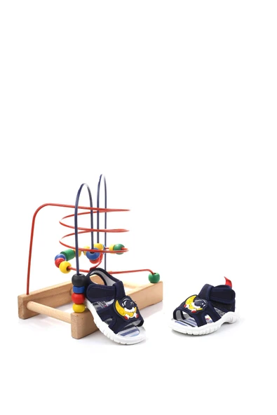 Gezer Kids Astronot Desenli Günlük Erkek Bebek Çocuk Sandalet