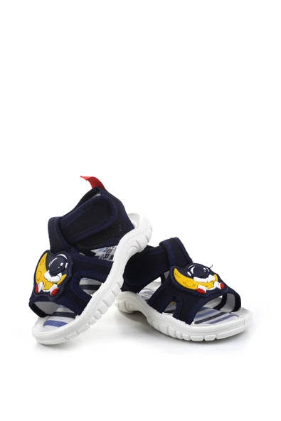 Gezer Kids Astronot Desenli Günlük Erkek Bebek Çocuk Sandalet - 3