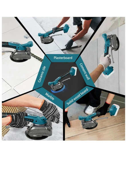 ROWERMAX Pro Lityum Çift Akülü 21V Titreşimli 80-100cm Fayans,Kiremit Döşeme Vantuz Makinesi - 2