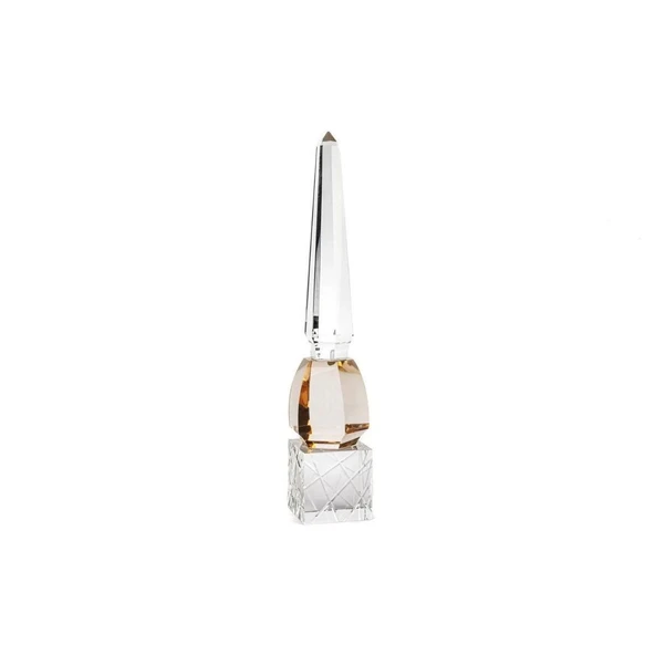 Mikasa Moor Amber Clear Cam Dekor Obje 9x43cm