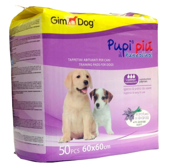 Gimdog Lavanta Kokulu Köpek Çiş Pedi 50'li 60 x 60 cm