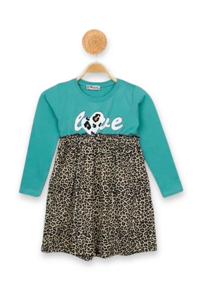 Kız Çocuk Elbise Leoparlı - 6