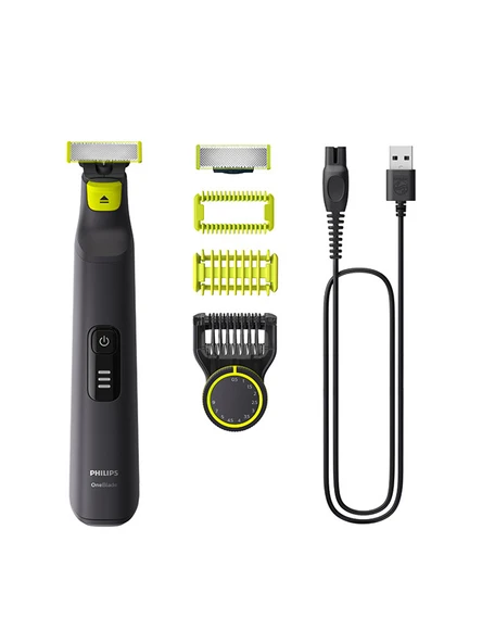 Philips OneBlade Pro QP6542/10 Yüz +Vücut Şekillendirici, 12 Uzunluk Ayarı, Islak ve Kuru Tıraş