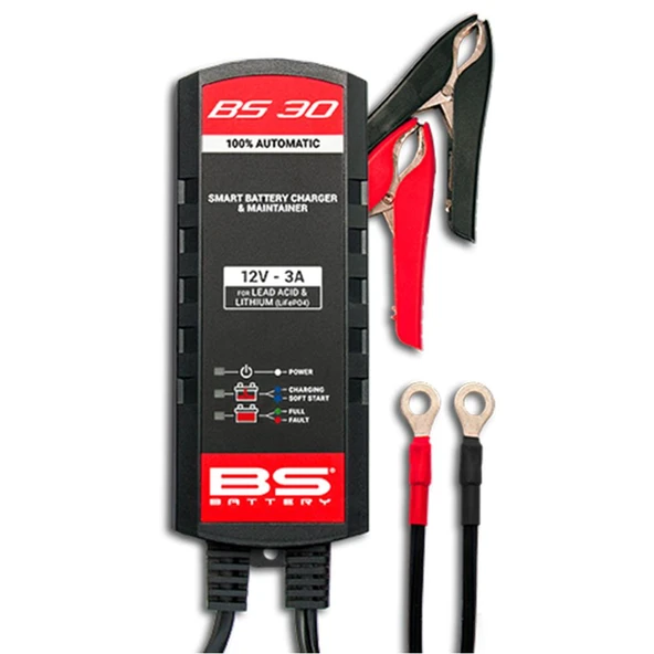 BS BATTERY BS30 - AKILLI AKÜ ŞARJ CİHAZI 12V 3A