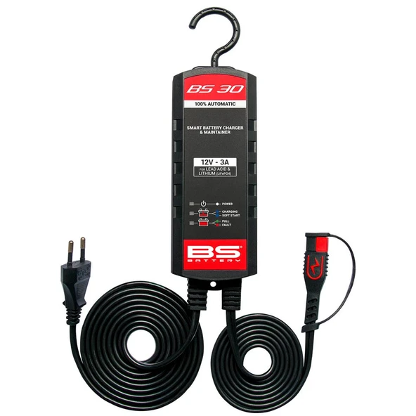 BS BATTERY BS30 - AKILLI AKÜ ŞARJ CİHAZI 12V 3A - 2