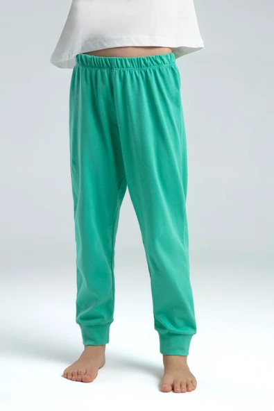 Toontoy Kız Çocuk Önü Baskılı Pijama Takım - 7