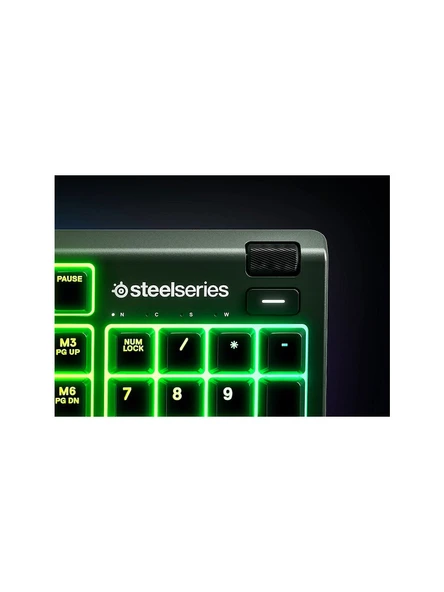 SteelSeries Apex 3 IP32 RGB Kablolu Oyuncu Klavyesi(VİTRİN ÜRÜNÜ) - 3
