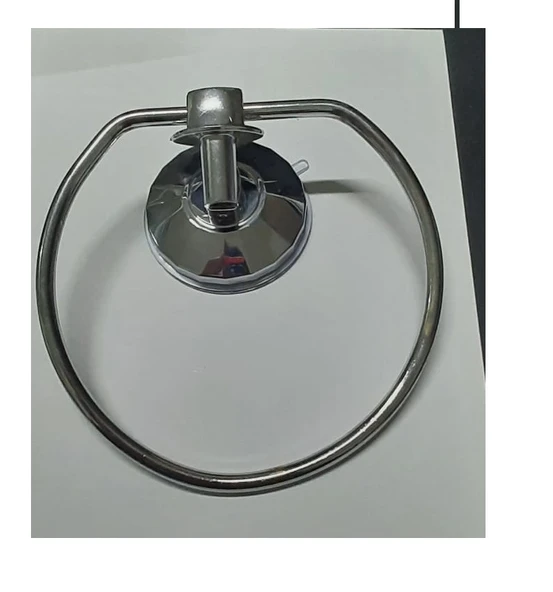 Vakumlu Yuvarlak Havluluk - Metal Havlu Askısı - 4
