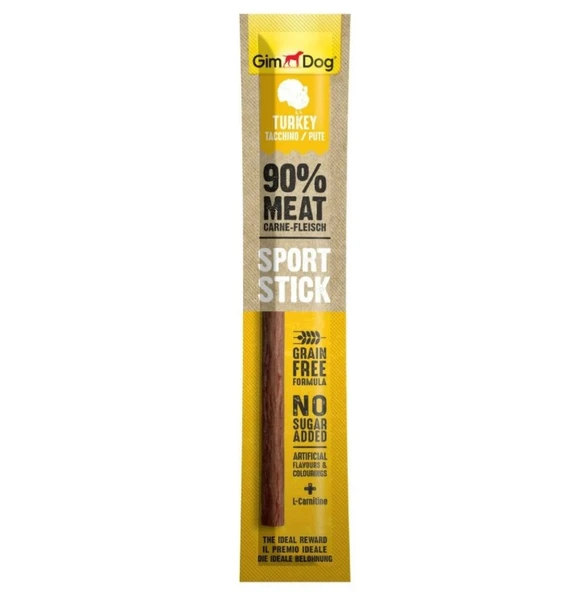 Gimdog Sport Sticks Hindi Etli Tahılsız Köpek Ödül Çubuğu 12 Gr
