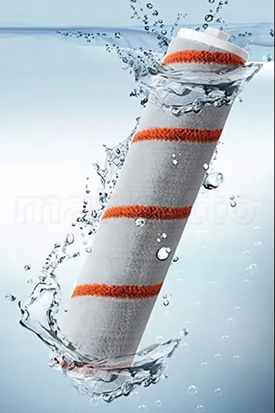 Dreame V10 Uyumlu Süpürge Başlık Fırçası / Yumşak Rulo Fırça - Resim 2