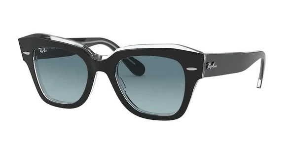 Ray-Ban State Street 2186 12943M Black-Blue Güneş Gözlüğü