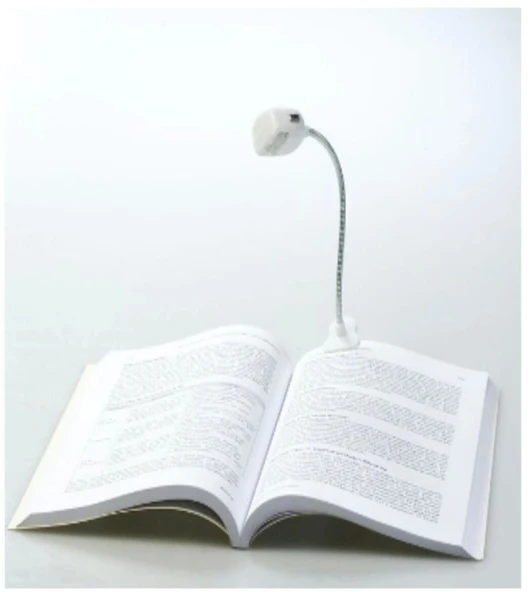 Mandallı Pilli Ledli Kitap Okuma Ve Aydınlatma Lambası - 4