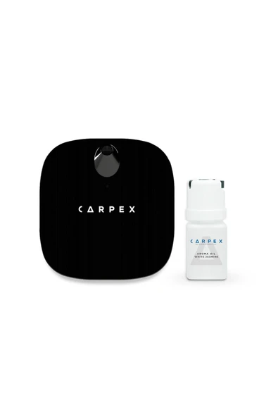 Carpex Micro Koku Makinesi Siyah + White Jasmine Kartuş