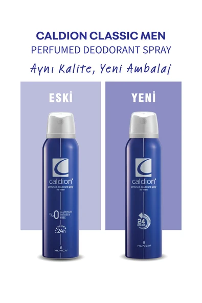 Caldion Classic Deodorant Erkek 150 ml - 2