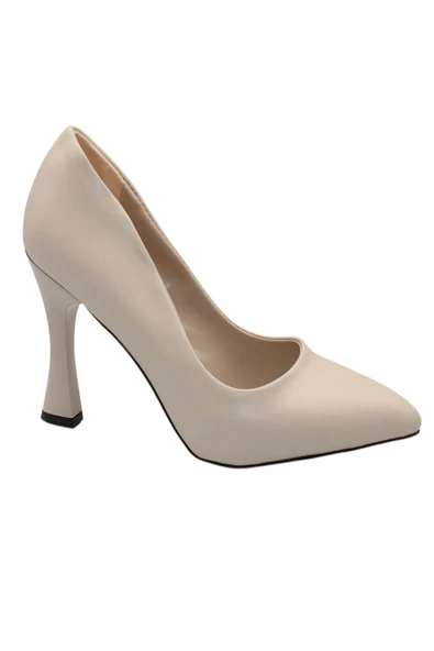 Celira Ten Cilt Topuklu 8 Cm Kadın Stiletto Ayakkabı