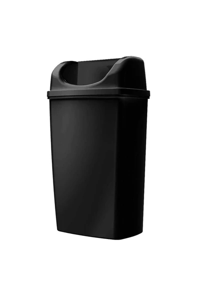 Rulopak Duvara Monte Çöp Kovası 50 Litre Siyah - Resim 6