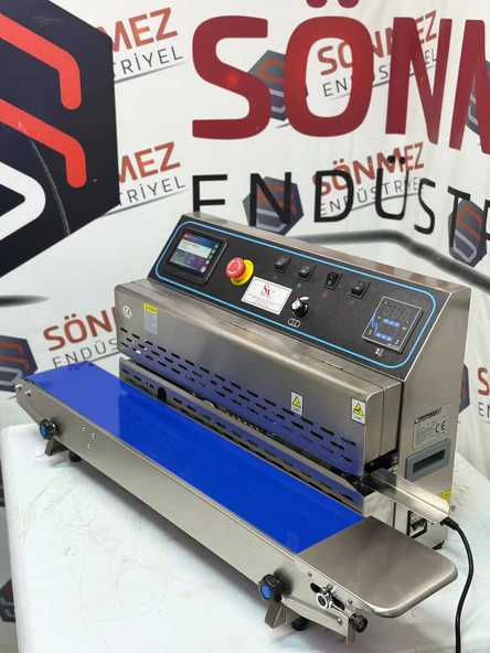 Sönmez Vakum Lavion Frp-810 Tarih Kodlamalı Bantlı Yapıştırma Makinesi ürün görseli 1