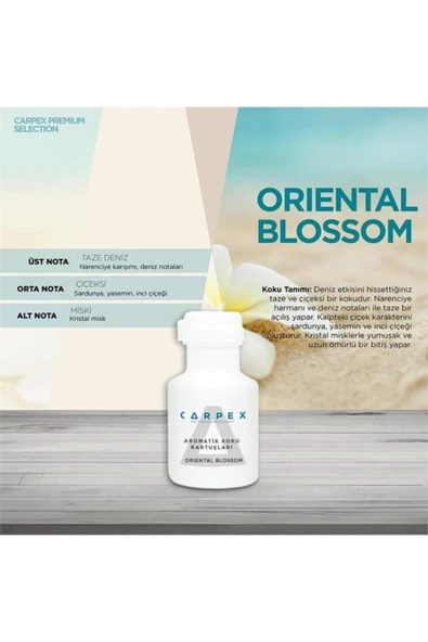 Carpex Micro Koku Makinesi Siyah + Oriental Blossom Kartuş - Resim 2