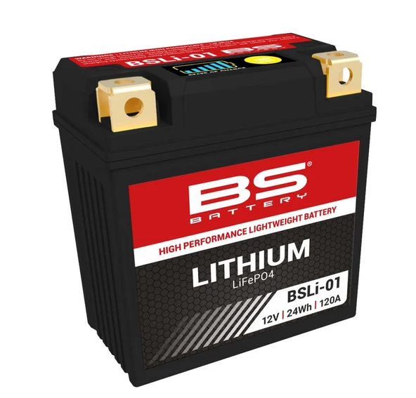 BS BATTERY BSLI-01 Lithium-Ion Battery KTM Original Equipment Motosiklet Aküsü