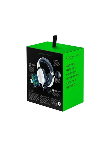 Razer BlackShark V2 X Kablolu Kulaklık Beyaz - RZ04-03240700-R3M1(VİTRİN ÜRÜNÜ) - 3