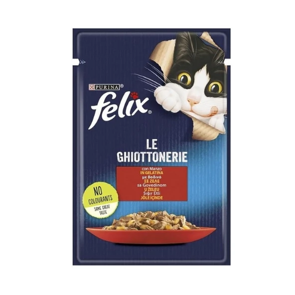 Felix Sığır Etli Kedi Maması 85 gr