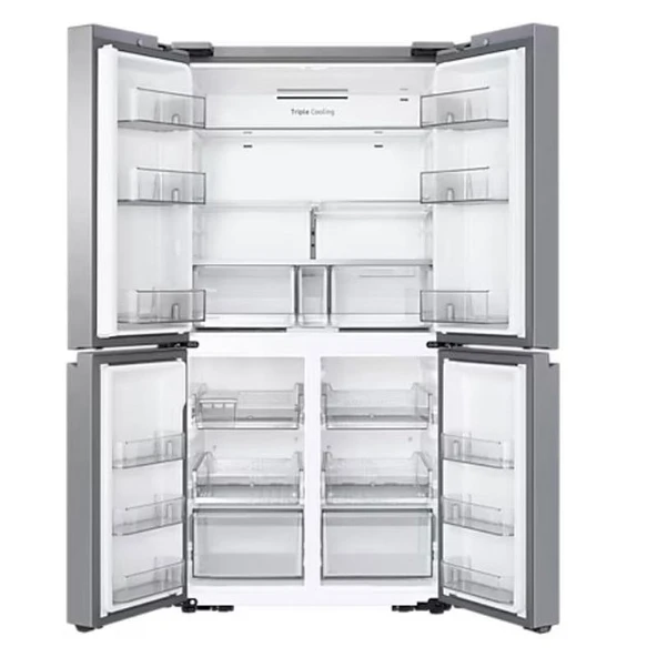 Samsung RF71DG90BESLTR Gardırop No Frost Inox Buzdolabı - 7