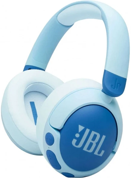 JBL JR470NC, Noise Cancelling Çocuk Kulaklığı,OE,Mavi