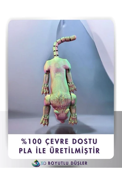 Nesli Tükenen Mafsallı Sabertooth Kedi çok renkli - 7